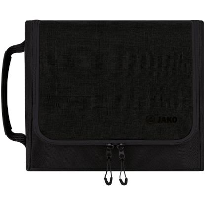 Afbeeldingen van Toilettas Challenge zwart gemeleerd