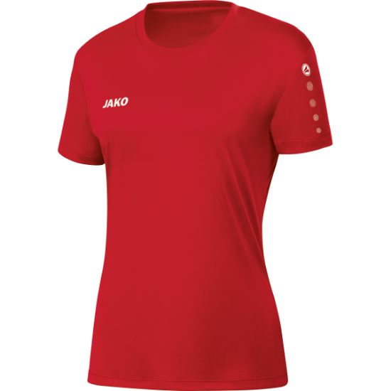 Afbeeldingen van Shirt Team KM damesmaten sportrood