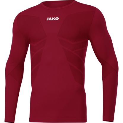 Afbeeldingen van Longsleeve Comfort 2.0 wijnrood