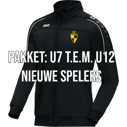 Afbeeldingen van PAKKET: U7 T.E.M. U12 (NIEUWE SPELERS)